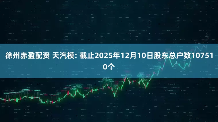 徐州赤盈配资 天汽模: 截止2025年12月10日股东总户数107510个